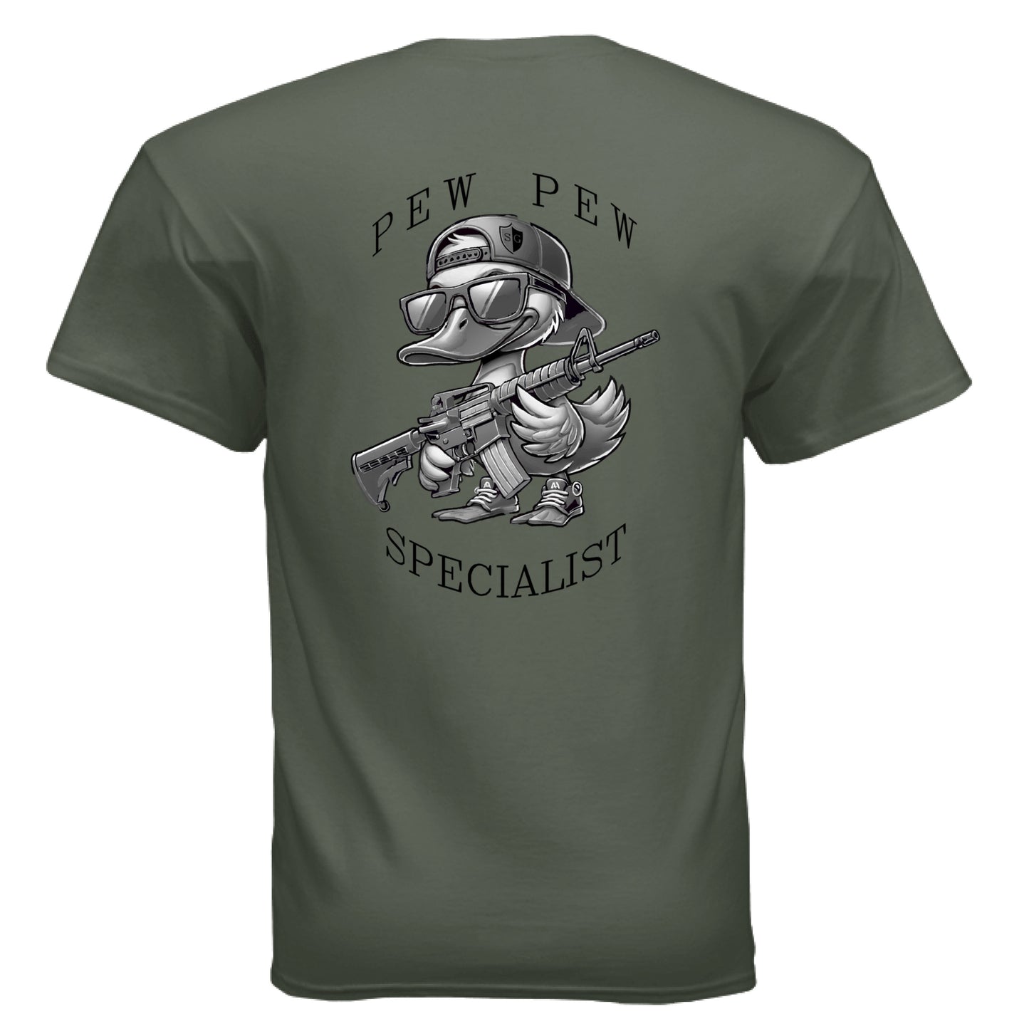 MILITARY GREEN - BACK